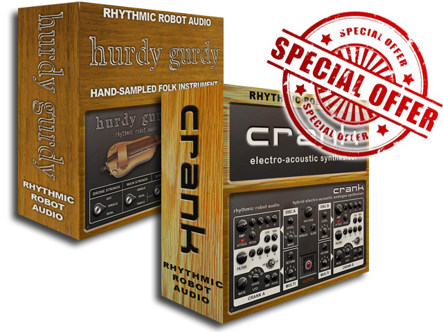 Hurdy Gurdy Crank Bundle