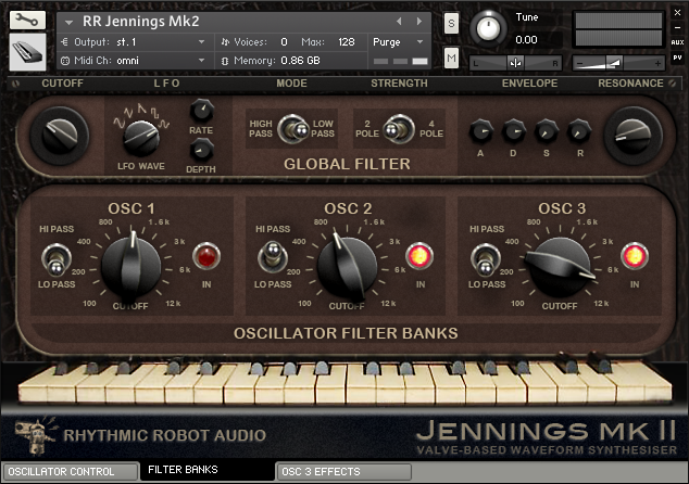 Jennings Mk2 filters
