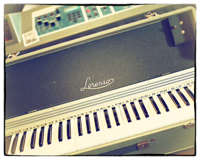 The Lorenzo acoustic reed organ which we sampled to create this instrument