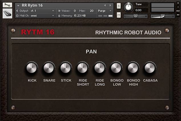 Rytm16 rear panel