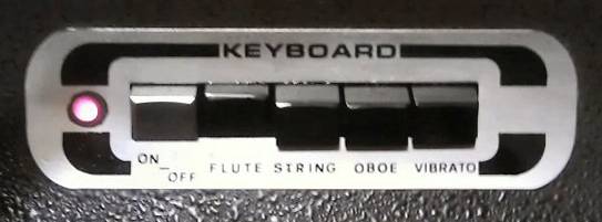 Skyline keyboard section