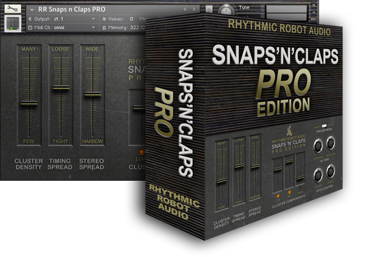 Snaps N Claps PRO panelbox