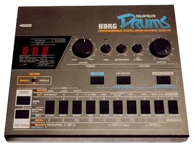 SuperDrums - sampled vintage drum machine for Kontakt