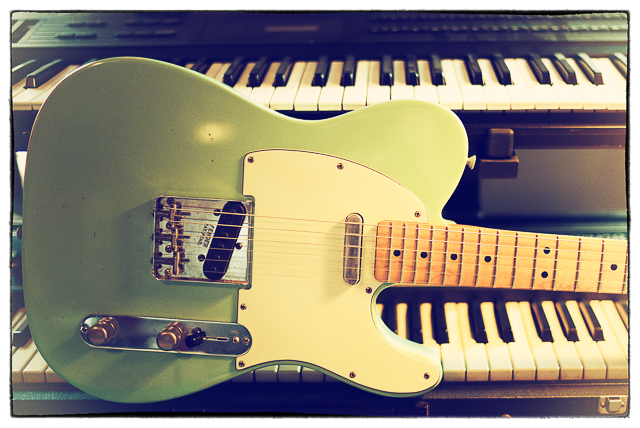 Telecaster used to create the Uproar distortion-based Kontakt instrument