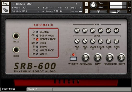 Doctor 55 - sampled drum machine for Kontakt